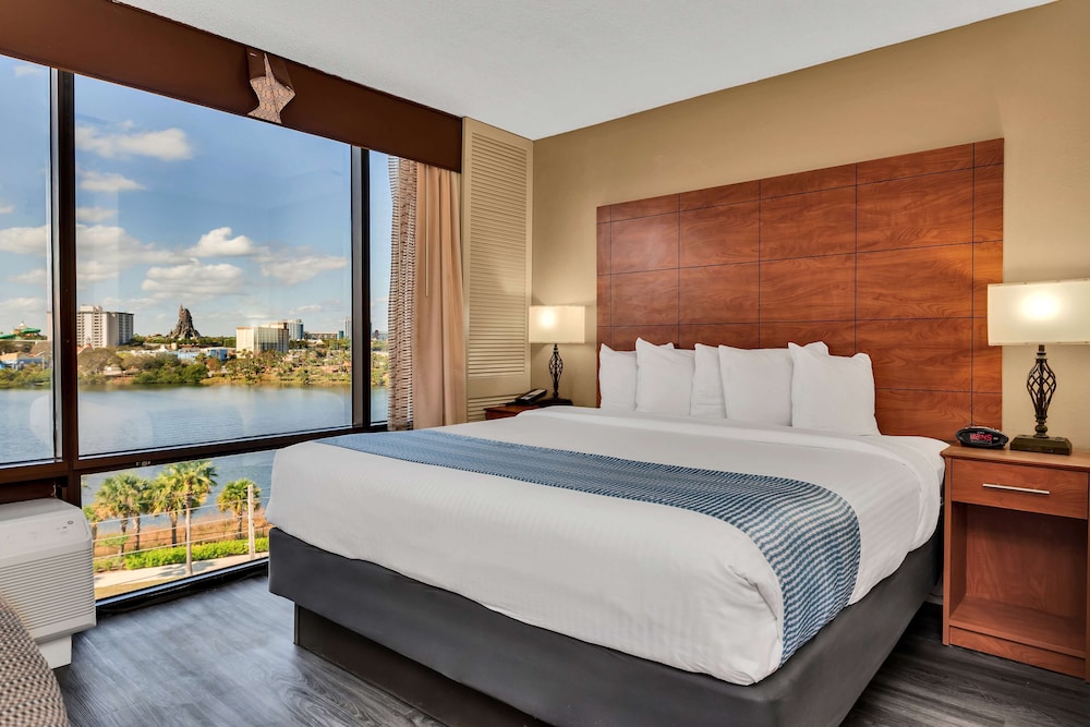 Standard Room, 2 Double Beds, Non Smoking, Refrigerator & Microwave (View)
