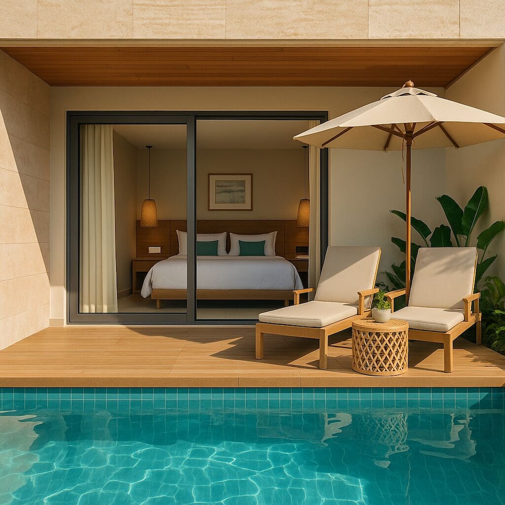 Deluxe Family Swim-Up Room