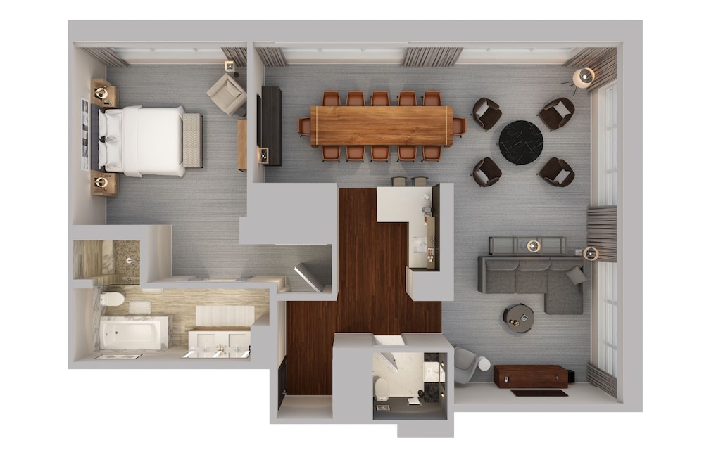 Suite, 1 Bedroom, City View - Photo 6