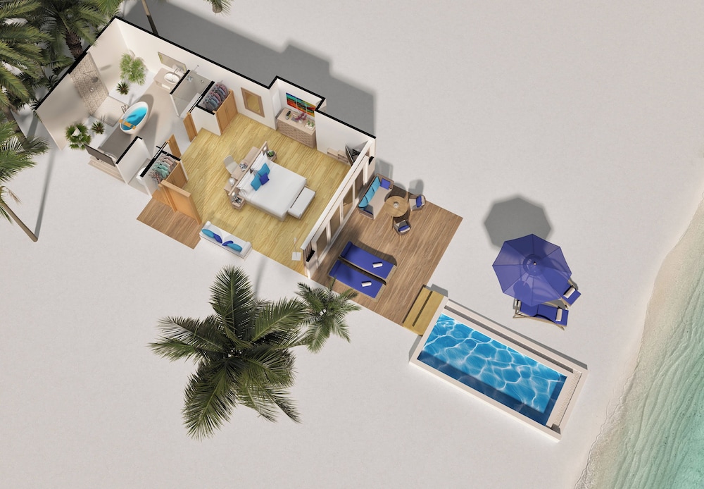 Sunset Beach Villa with Pool