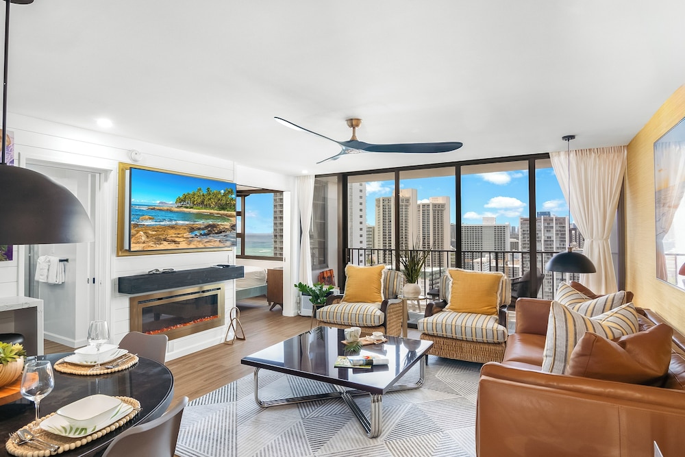 Premium Remodeled Condo with Ocean View and Parking: Premium Condo, 1 Bedroom, Air conditioning, Ocean View (0163) photo