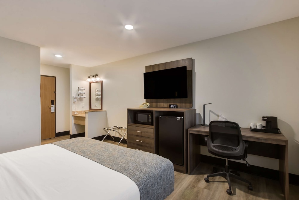 Standard Room, 1 King Bed, Non Smoking, Refrigerator & Microwave - Photo 3