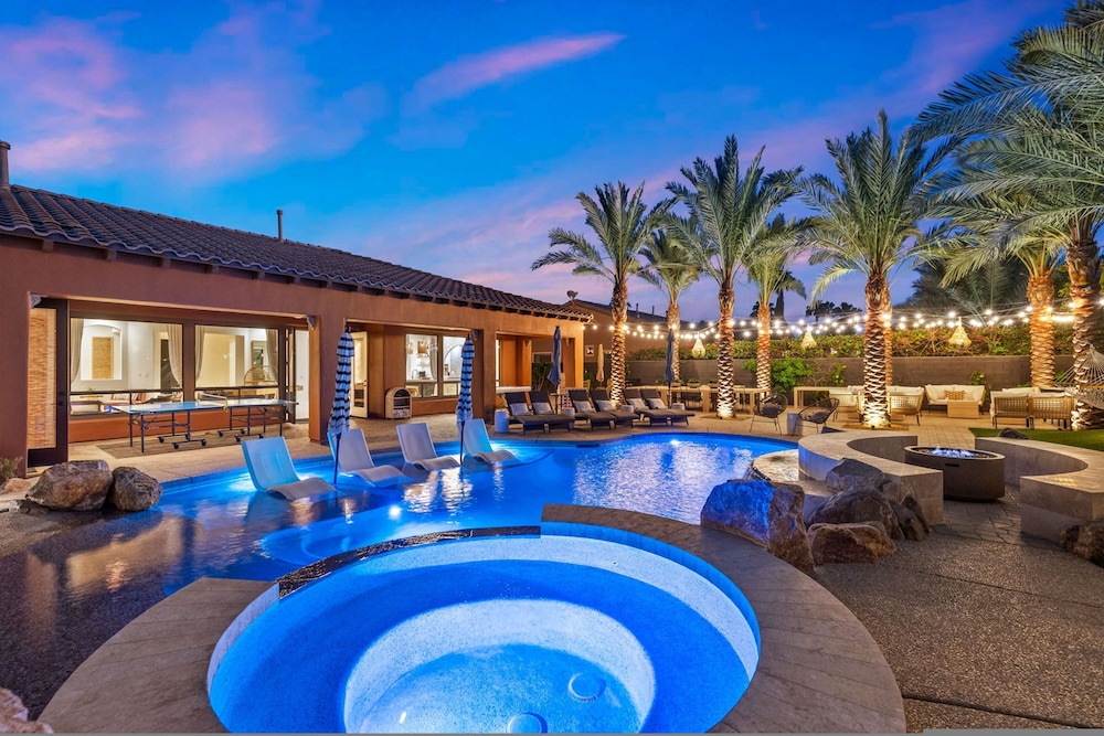 Luxe Villa Tulum in Indio, Billede 14