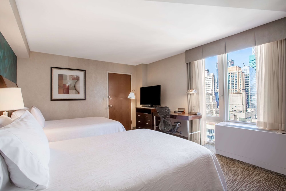 Room, 2 Double Beds, Accessible (Mobility, Roll-in Shower)