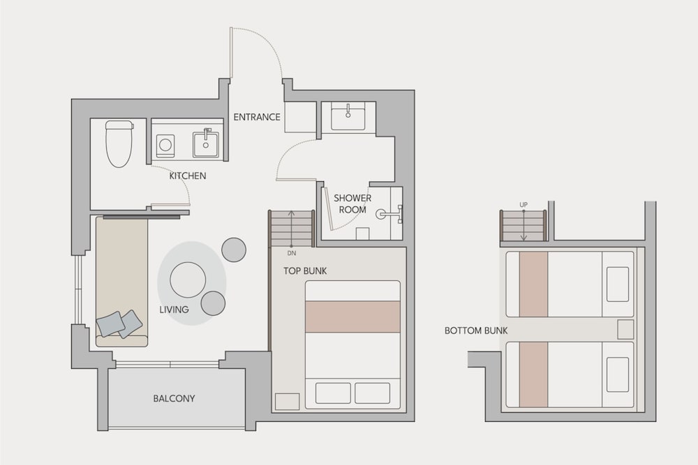 Three Bed Bank with HERALBONY, Non Smoking photo 2