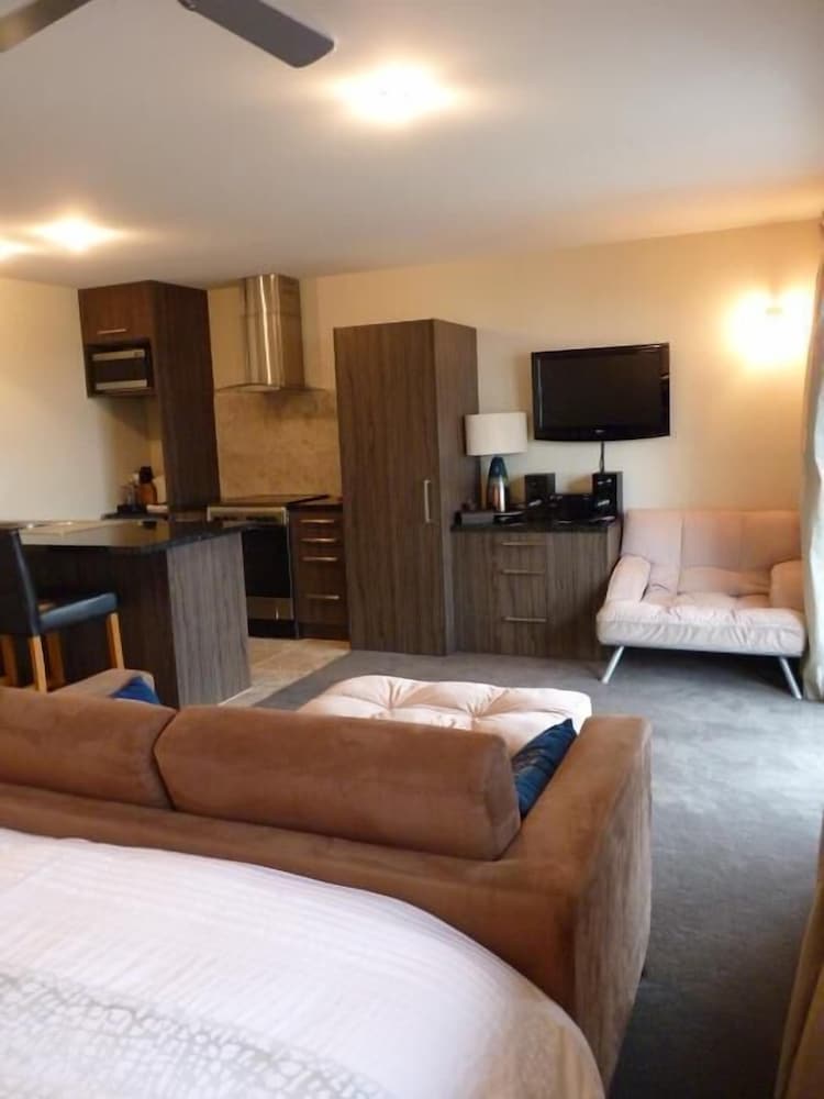 Deluxe Studio, 1 Queen Bed, Garden View, Garden Area photo 3
