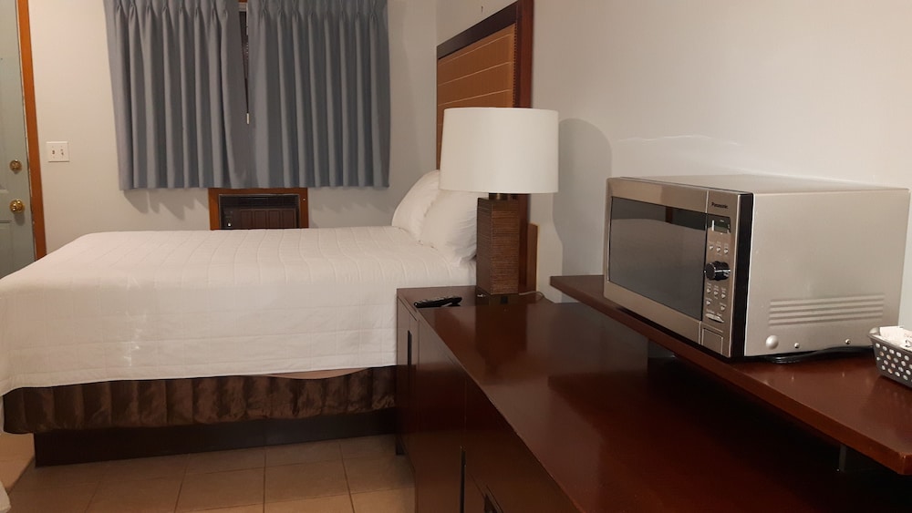 Basic Room, 1 Queen Bed, Smoking, Refrigerator & Microwave