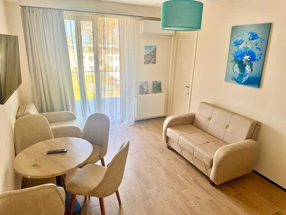 Classic Apartment, 1 Double Bed with Sofa bed, Beach View