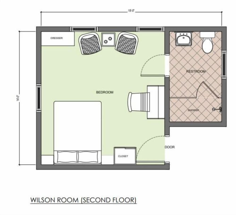 Double Room, Ensuite (Wilson Room) photo 2