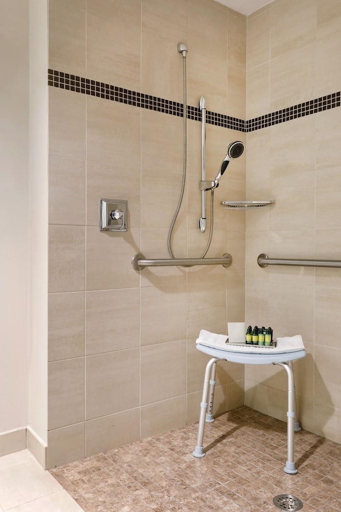 Suite, 1 King Bed, Accessible (Mobility & Hearing, Roll-in Shower) - Photo 1