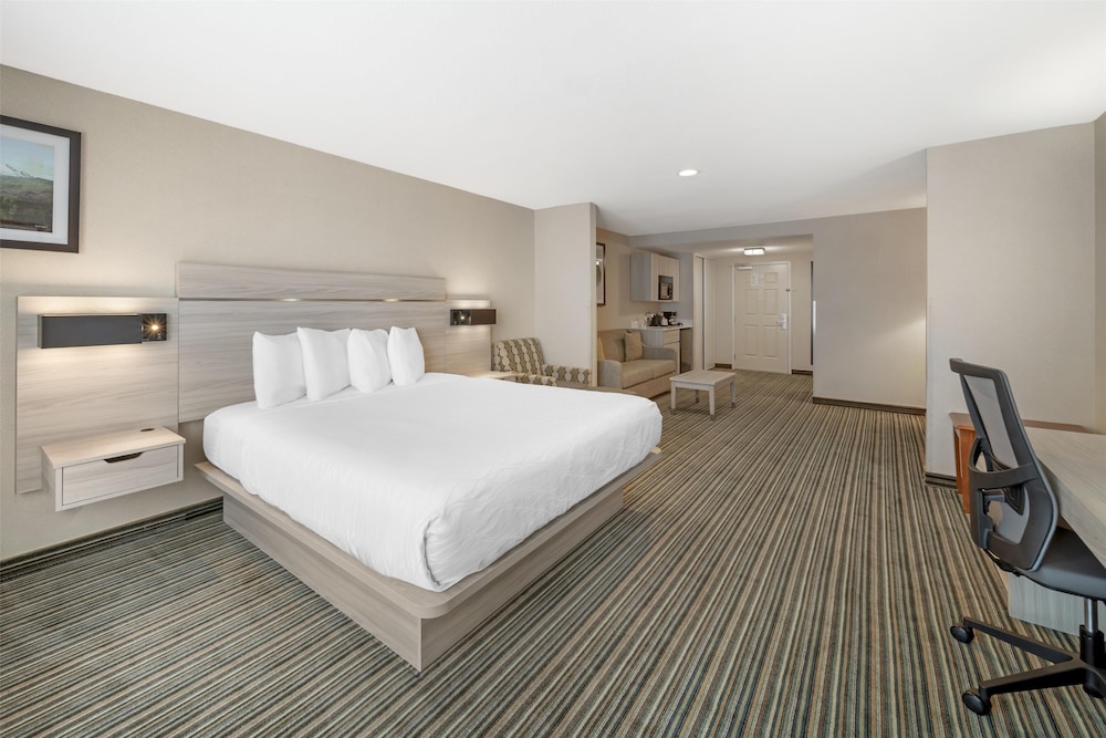 Suite, 1 King Bed, Non Smoking, Refrigerator & Microwave (with Single Sofabed) - Photo 2