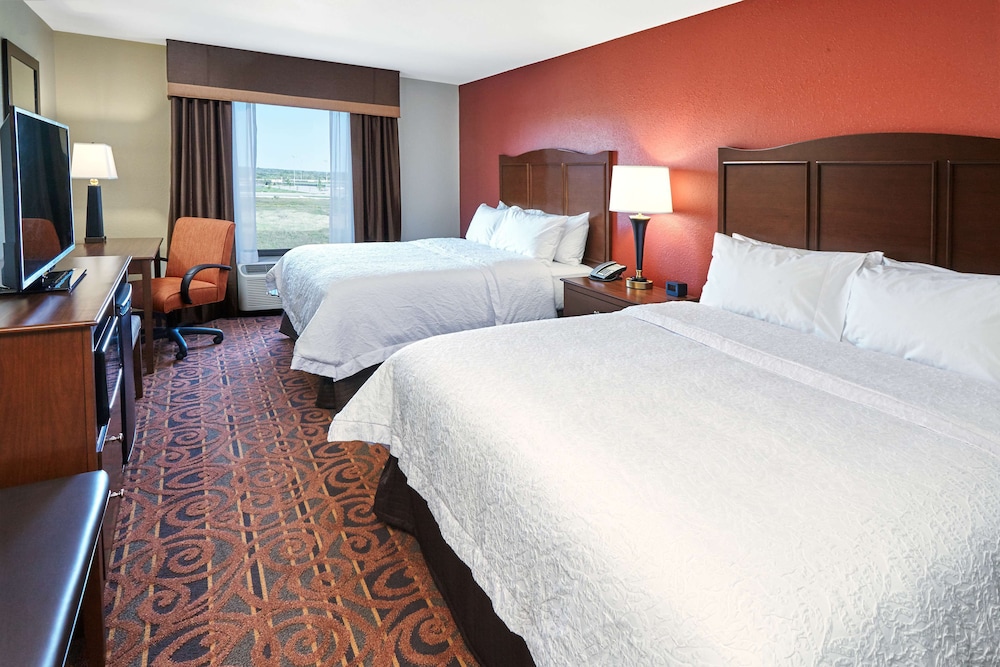 Room, 2 Queen Beds, Non Smoking, Refrigerator & Microwave