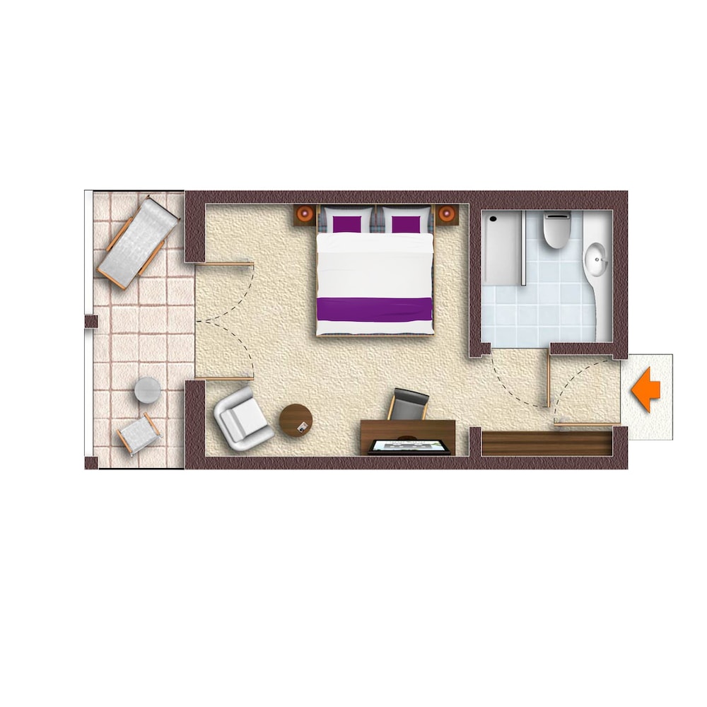 Standard Double Room Single Use photo 3