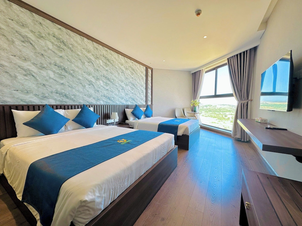 Deluxe Twin Room, Beach View