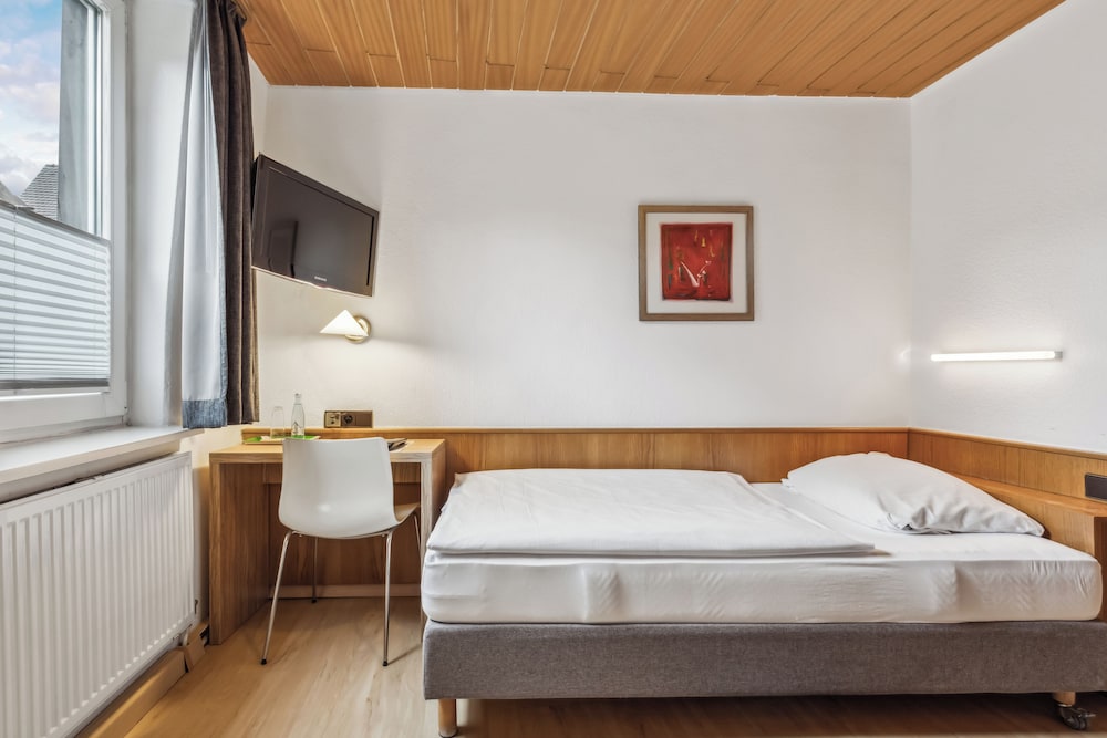 Basic Single Room, Courtyard View