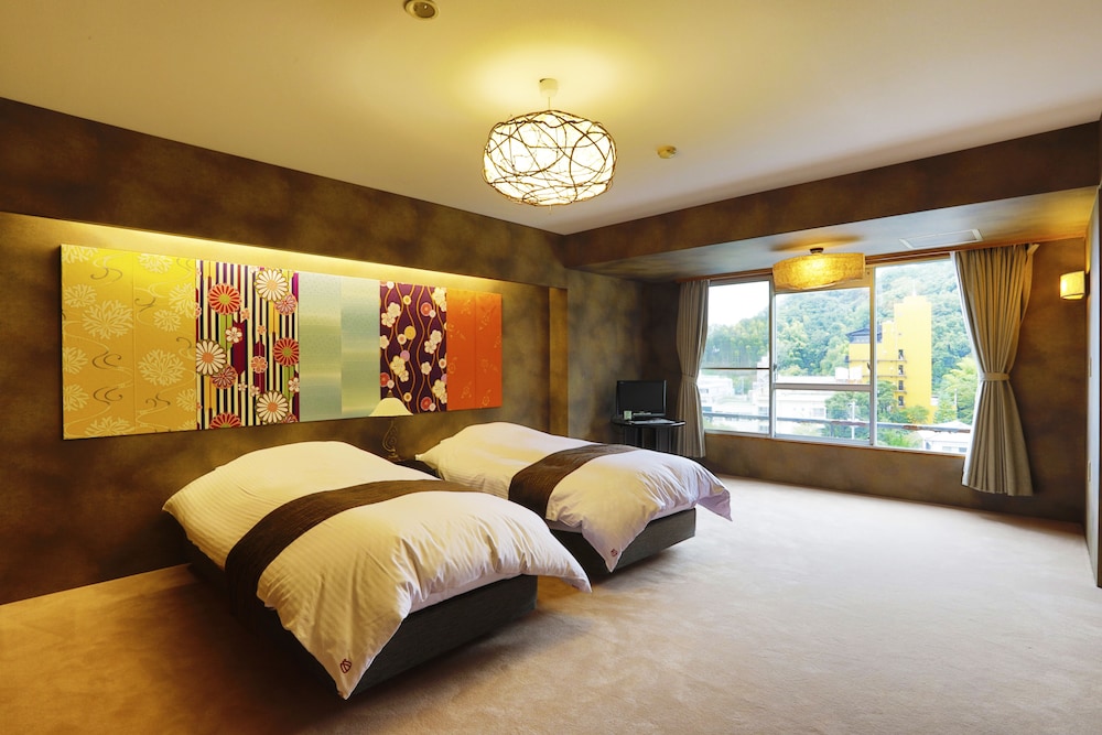Junior Suite, Beds, mountain view, with KIMONO Art - Photo 2