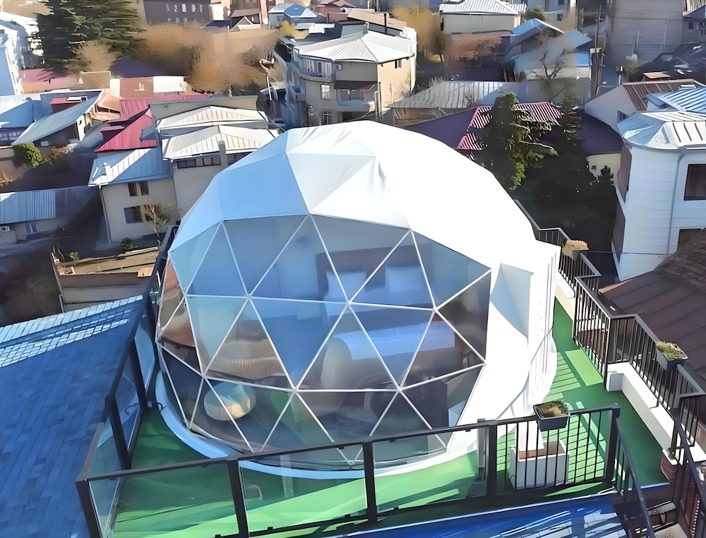 Glamping Ball on Roof top