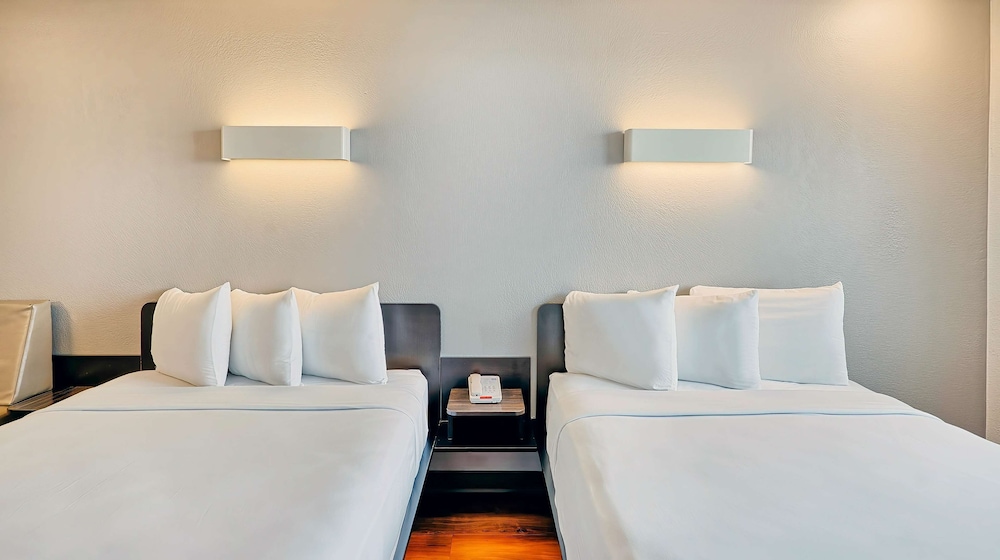 Deluxe Room, 2 Queen Beds, Non Smoking, Refrigerator photo 3