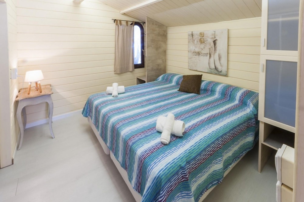Cabaña Familiar, 1 Dormitorio, Terraza, Vista al Jardín