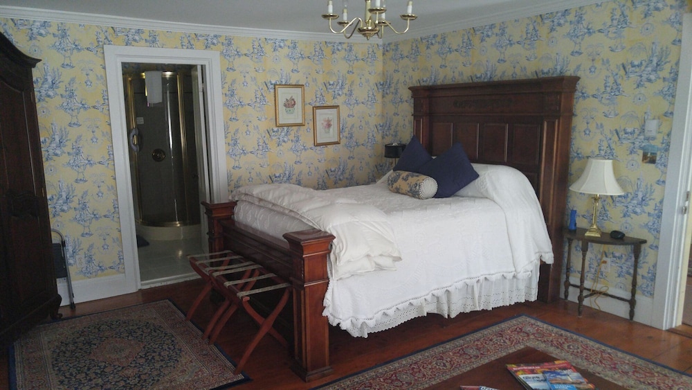 Room, Fireplace, Partial Ocean View photo 2