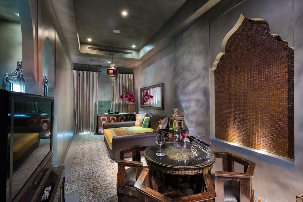 Villa with private pool - King Double + Double - Pearl