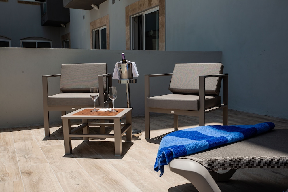 Double Room, Terrace, Pool View