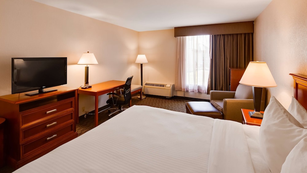 Standard Room, 1 King Bed, Non Smoking, Refrigerator & Microwave (Larger Room) - Photo 3
