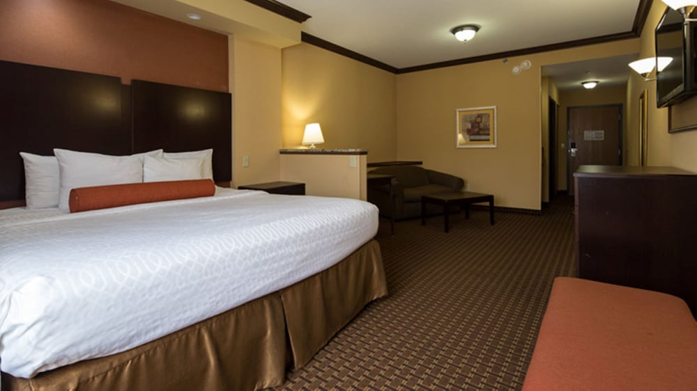 Suite, 1 King Bed, Non Smoking, Refrigerator & Microwave (Living Room;with Sofabed) - Photo 4