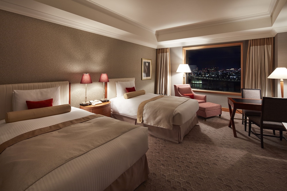 Club Authentic Deluxe Twin, Rainbow Bridge Side, Non Smoking (Executive Lounge Access)