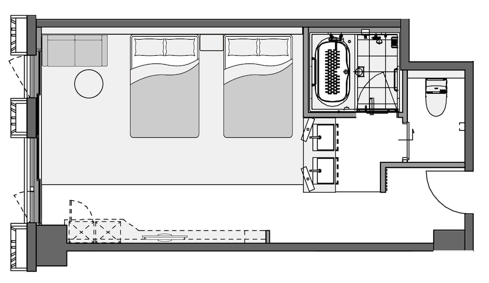Deluxe Twin Room, Non Smoking, Bathtub photo 2