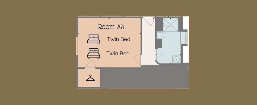 Single Room, 2 Twin Beds, Non Smoking photo 3