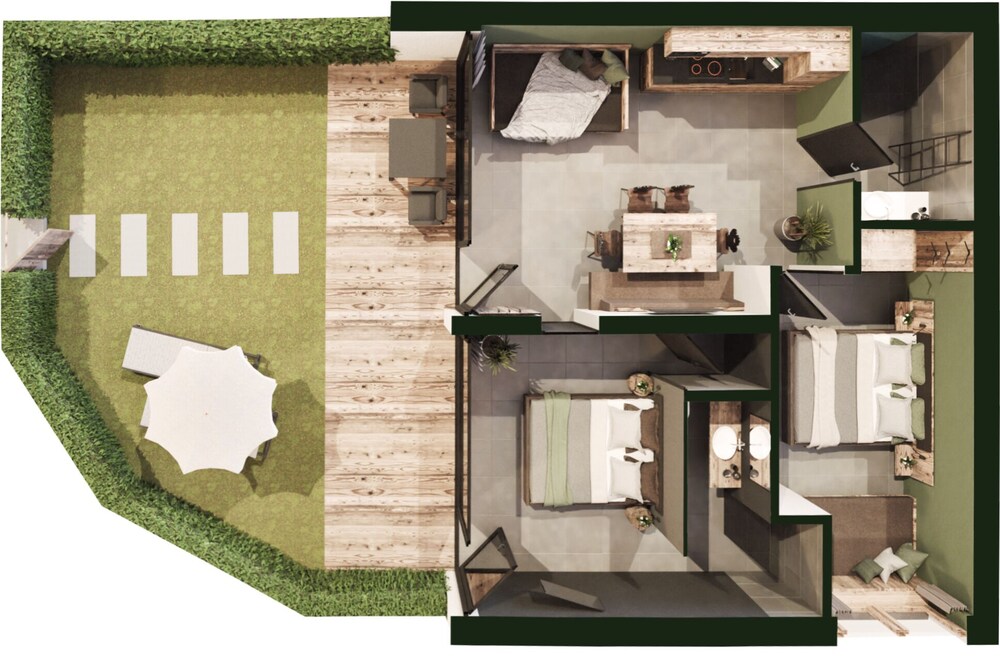 Deluxe Apartment, Mountain View