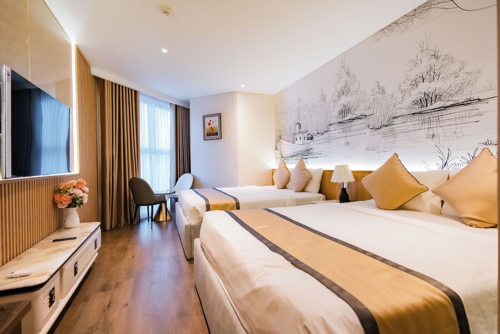Premium Quadruple Room, Multiple Beds, Beach View, Sea Facing photo 1