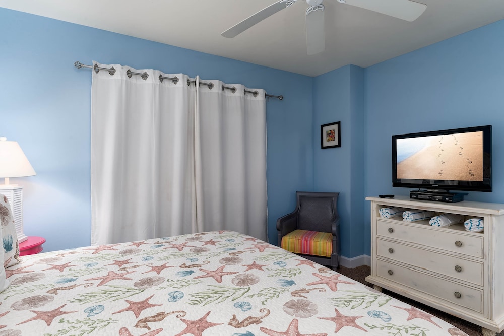 Appartamento Deluxe, 1 letto king con divano letto, vista oceano parziale (unit 207)