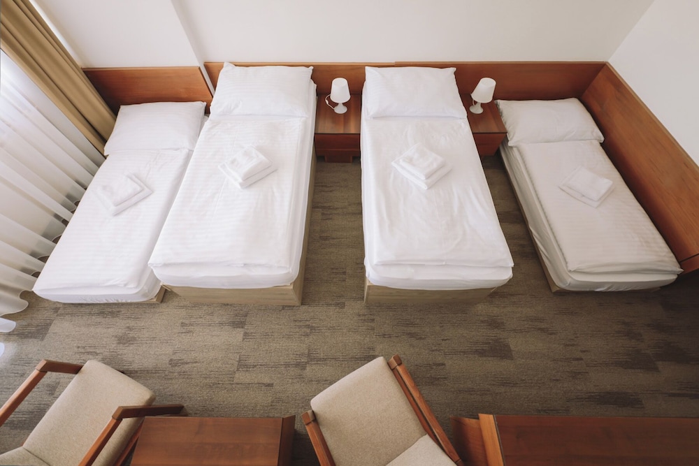 Economy Room, Multiple Beds, Non Smoking, Mountain View