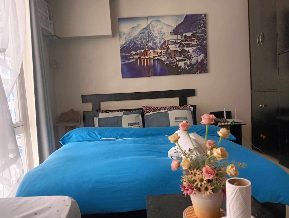 标准公寓,1卧室,厨房,城市景观