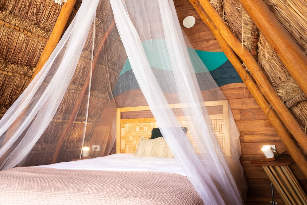 Private Teepee, Shared Bathroom