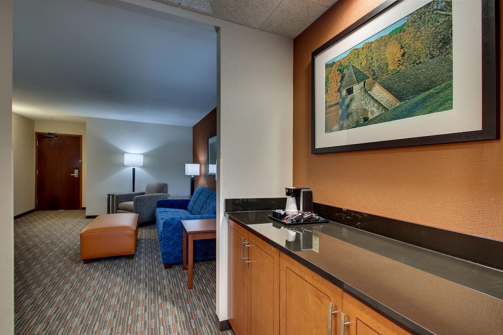 Suite, 1 King Bed, Refrigerator & Microwave (2 rooms) photo 3