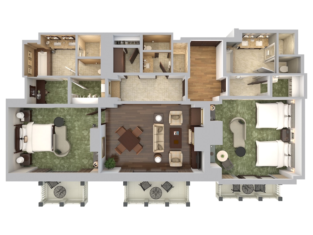 Suite, Multiple Beds, Resort View (with Fire Pit) - Photo 2