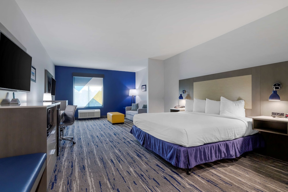 Suite, 1 King Bed with Sofa bed, Accessible, Refrigerator & Microwave (with Sofabed)