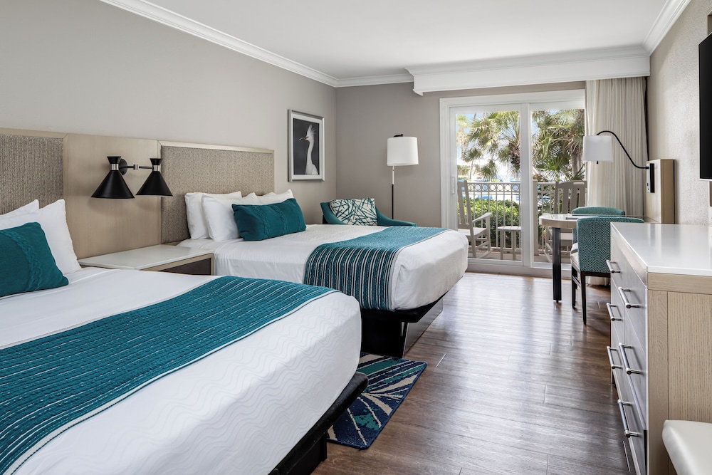 Pool View With Two Queen Beds