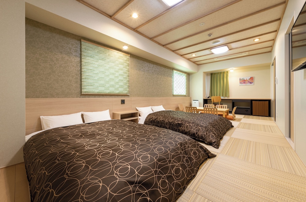Deluxe Japanese-Style Room, 2 Double Beds, Non Smoking