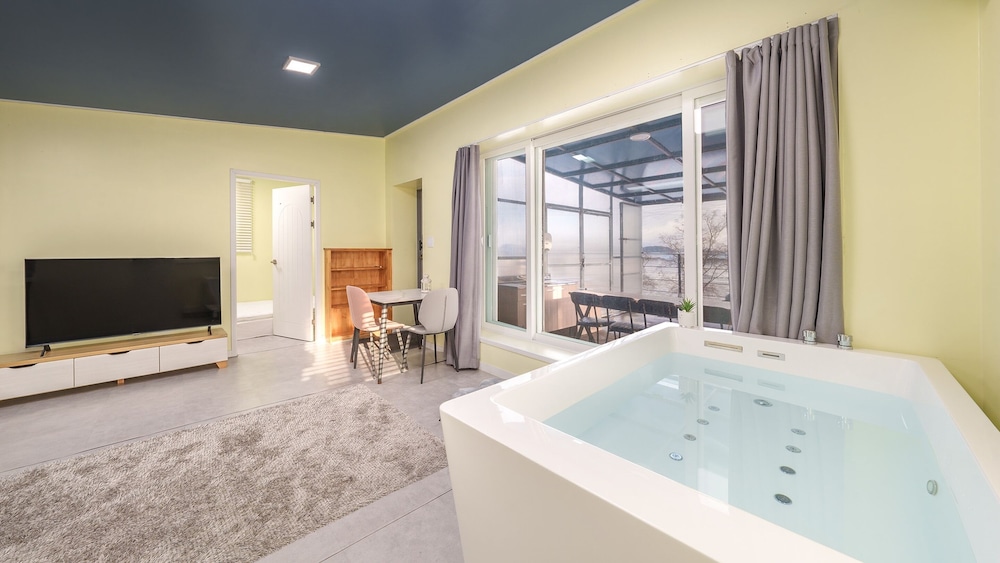 Basic Room, 1 Bedroom (room 201(Ocean view / Spa / Pet))