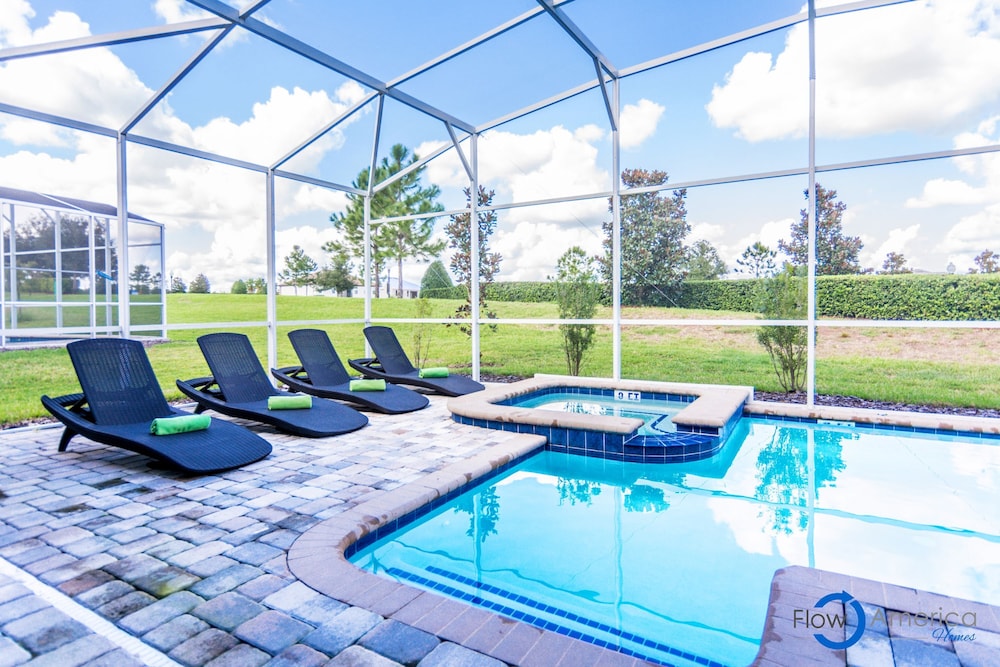 Fancy Family Home at Championsgate Chg101, Billede 64