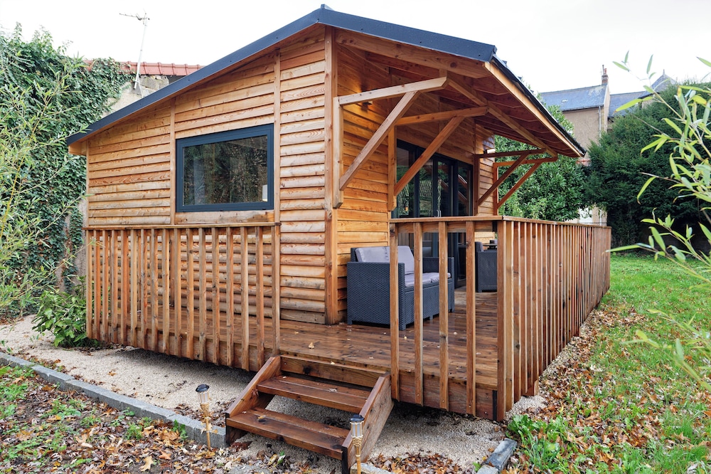 Deluxe Chalet, 1 Double Bed, Kitchenette, Garden Area