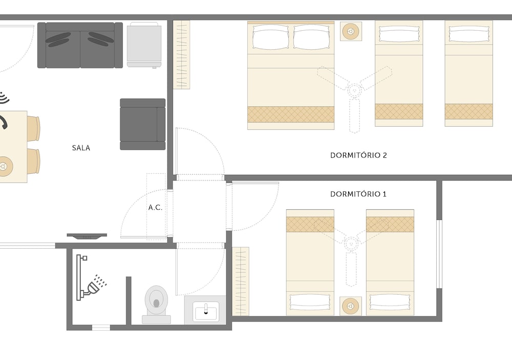 Executive Suite, Multiple Beds - Photo 1