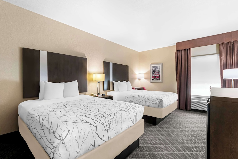 Standard Room, 2 Queen Beds, Non Smoking, Refrigerator & Microwave - Photo 1