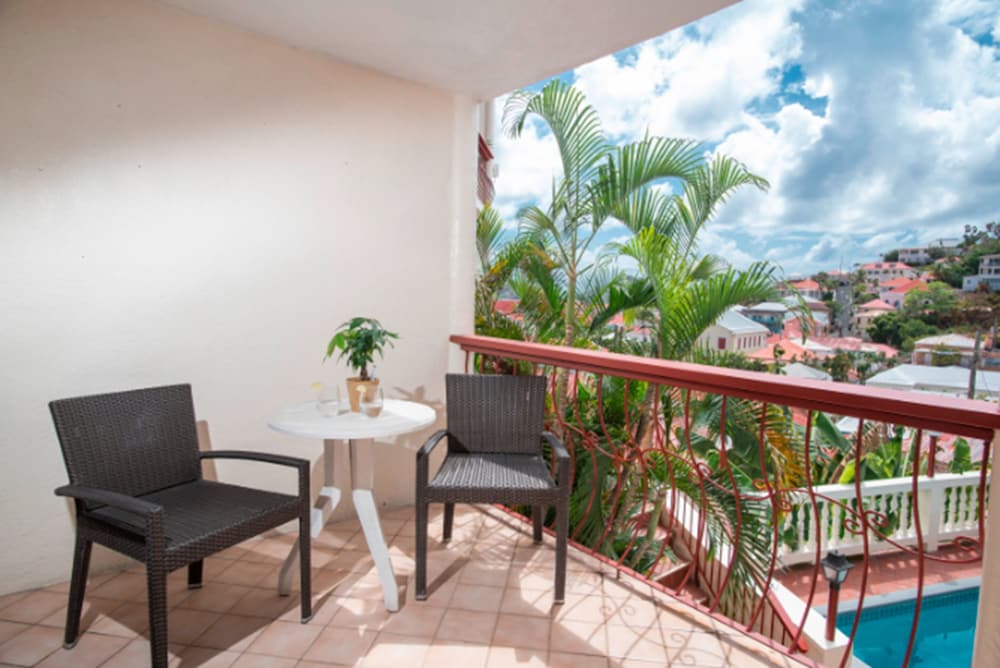 Superior Room, 1 King Bed, Balcony, Hill View