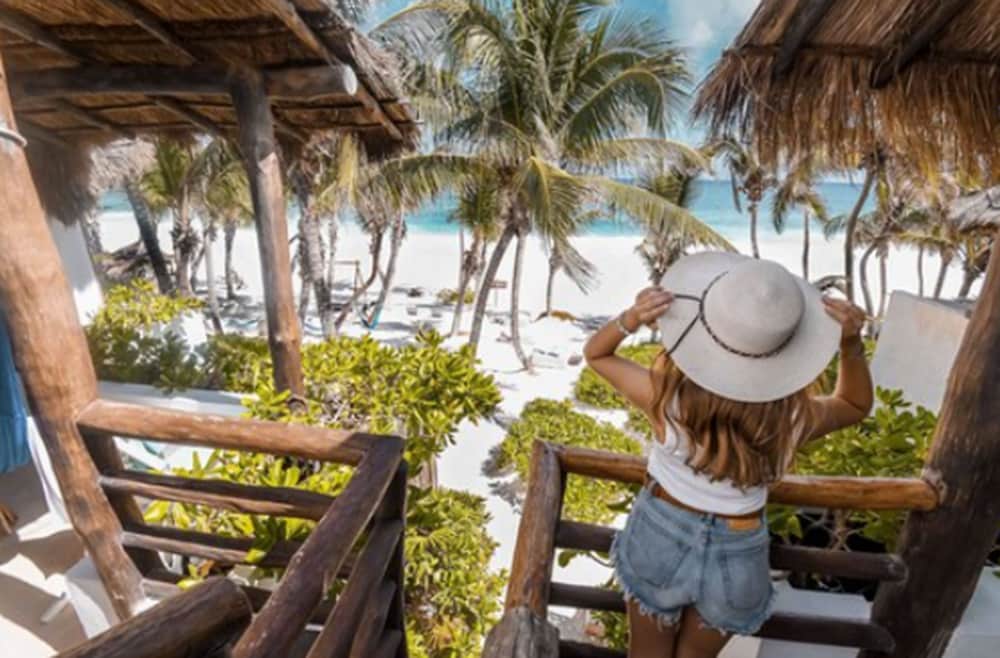 Beachfront Rooftop Beach View