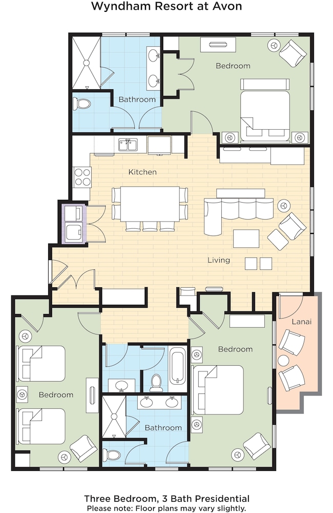 Presidential Suite, 3 Bedrooms photo 2